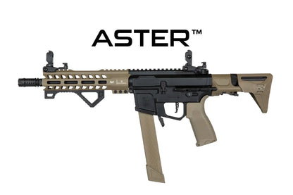 Specna Arms SA-X02 EDGE 2.0 GATE ASTER submachine airsoft gun - Half-tan 0,5 Joule