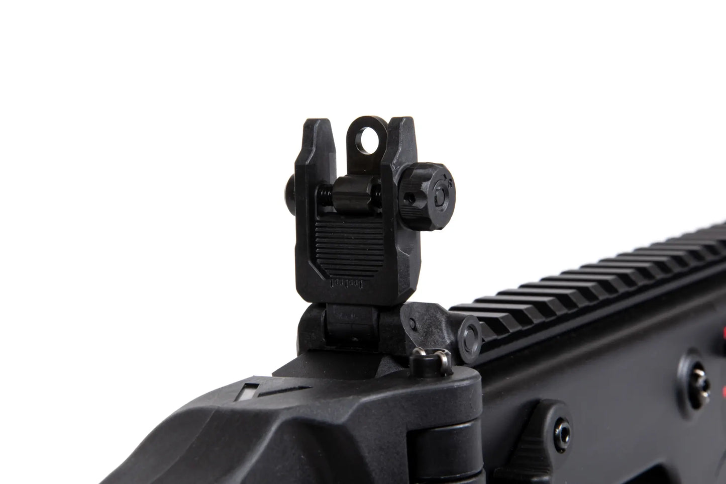 The Krytac Kriss Vector Submachine Airsoft Gun with Mock Suppressor in Black 0,5 Joule