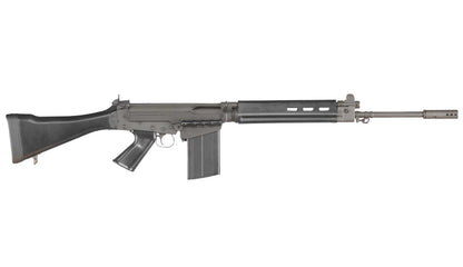 VFC FN Herstal FAL Type III CNC Vollmetall Gas-Blow-Back 6mm BB schwarz inkl. Holzkiste - Deluxe Version