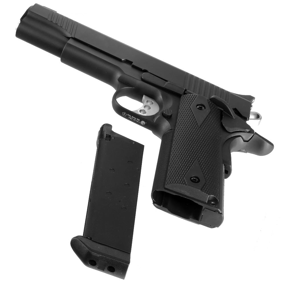 VFC M1911 Tactical Custom Vollmetall GBB 6mm BB schwarz