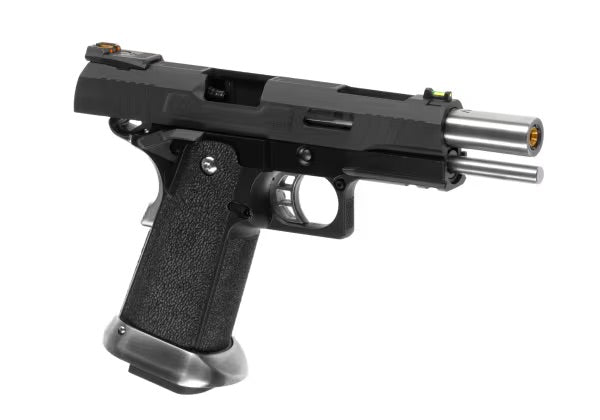 WE Hi-Capa 5.1 Force Full Metal GBB SCHWARZ