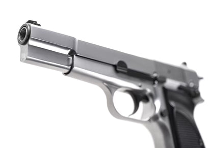 WE Hi-Power Mk3 Full Metal GBB SILVER