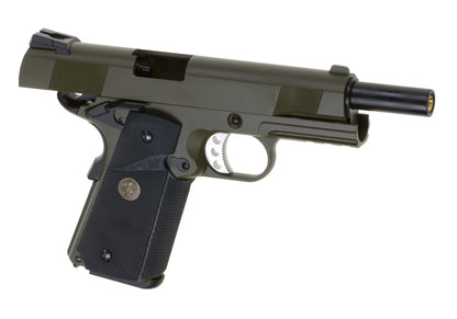 WE M1911 MEU Tactical Full Metal GBB OD