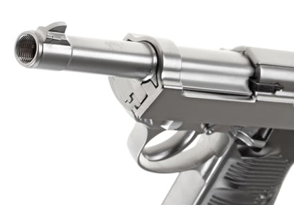 WE P38 Full Metal GBB SILVER