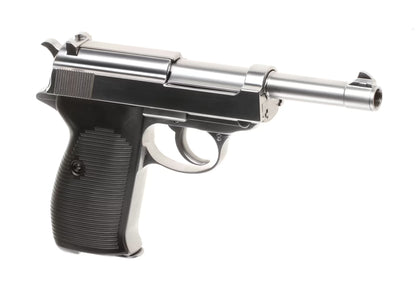 WE P38 Full Metal GBB SILVER