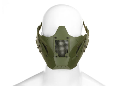 Warrior Steel Half Face Mask OD