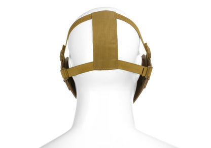 Warrior Steel Half Face Mask TAN