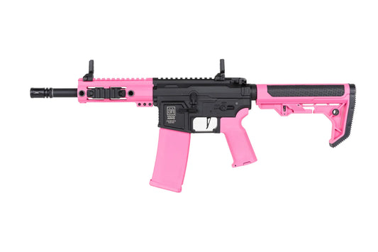 Specna Arms SA-F04-RL FLEX™ Gen.2 BLDC™ HAL ETU™ Light Ops / New Receiver ASG Karabiner – Pink (unter 0,5 Joule)