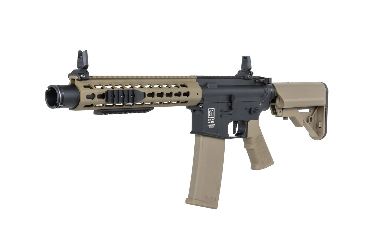 Specna Arms SA-C07 CORE™ Gen. 2 HAL™ ETU ASG Karabiner – Half-Tan (unter 0,5 Joule)
