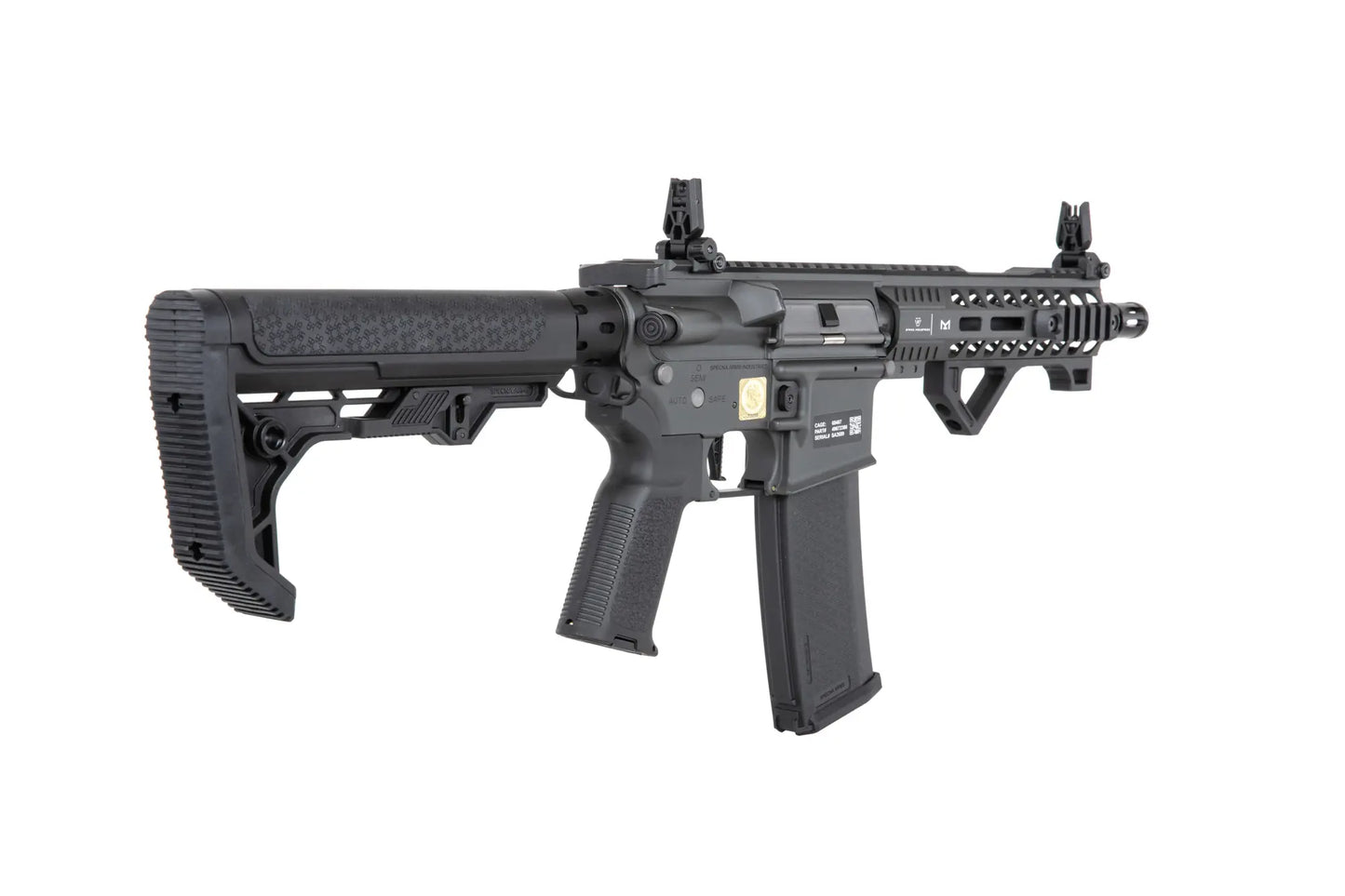 Specna Arms Rock River Arms SA-P17 Prime™ BLDC™ Aster II ETU Light Ops Karabiner – Grau (0,5 Joule)