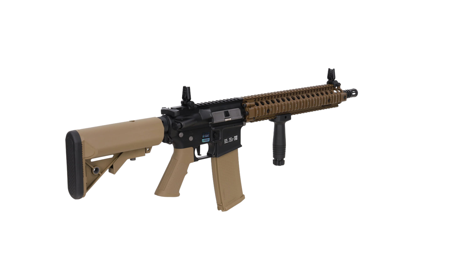 Specna Arms Daniel Defense® MK18 SA-P26 Prime™ BLDC™ Aster II ETU Karabiner – Chaos Bronze (< 0,5 Joule)