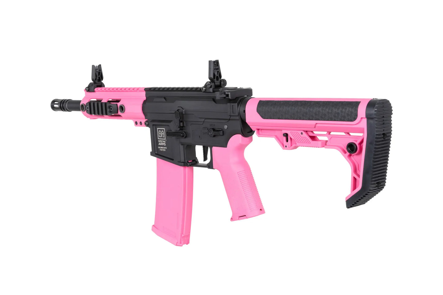 Specna Arms SA-F04-RL FLEX™ Gen.2 BLDC™ HAL ETU™ Light Ops / New Receiver ASG Karabiner – Pink (unter 0,5 Joule)