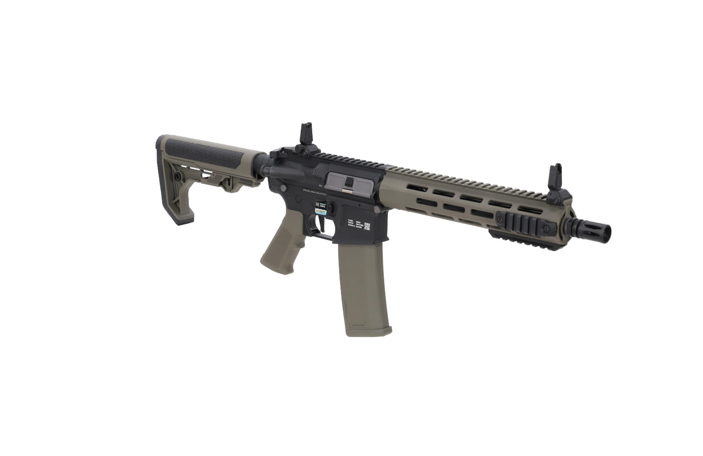 Specna Arms SA-F03 FLEX™ Gen.2 Light Ops Schaft HAL ETU™ ASG Karabiner – Olive (unter 0,5 Joule)