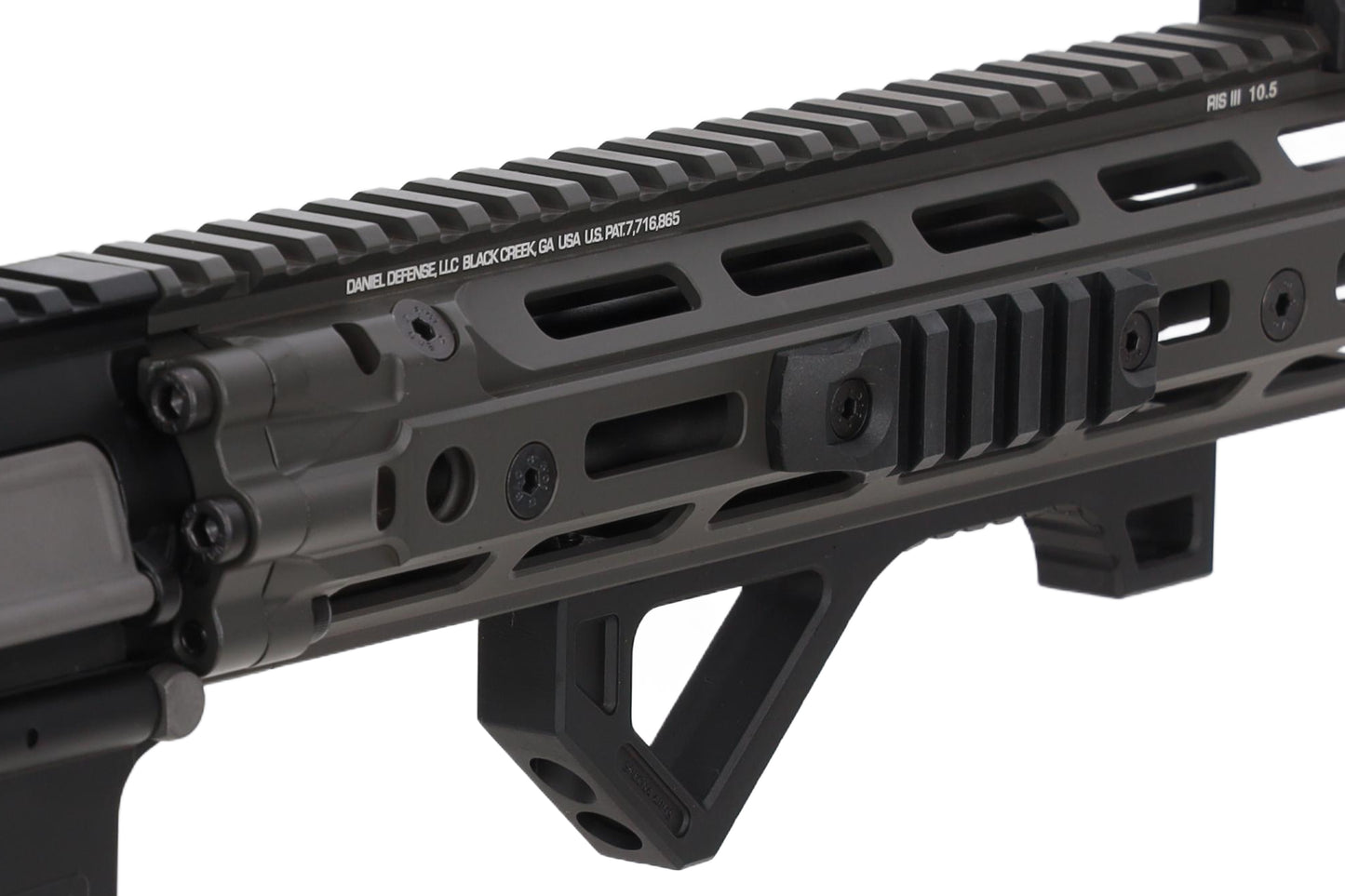 Specna Arms Daniel Defense® RIS III 10.5'' SA-P27 PRIME™ BLDC™ Aster II ETU Karabiner – Grau (unter 0,5 Joule)