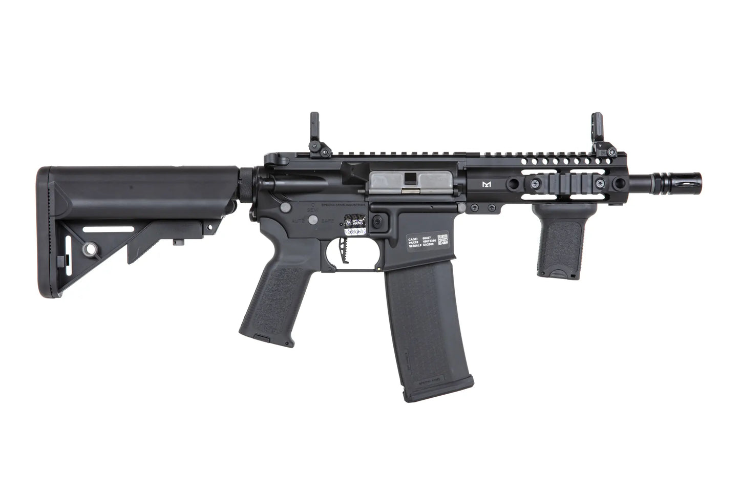Specna Arms SA-P21 PRIME™ BLDC™ Aster II ETU Karabiner – Schwarz (unter 0,5 Joule)