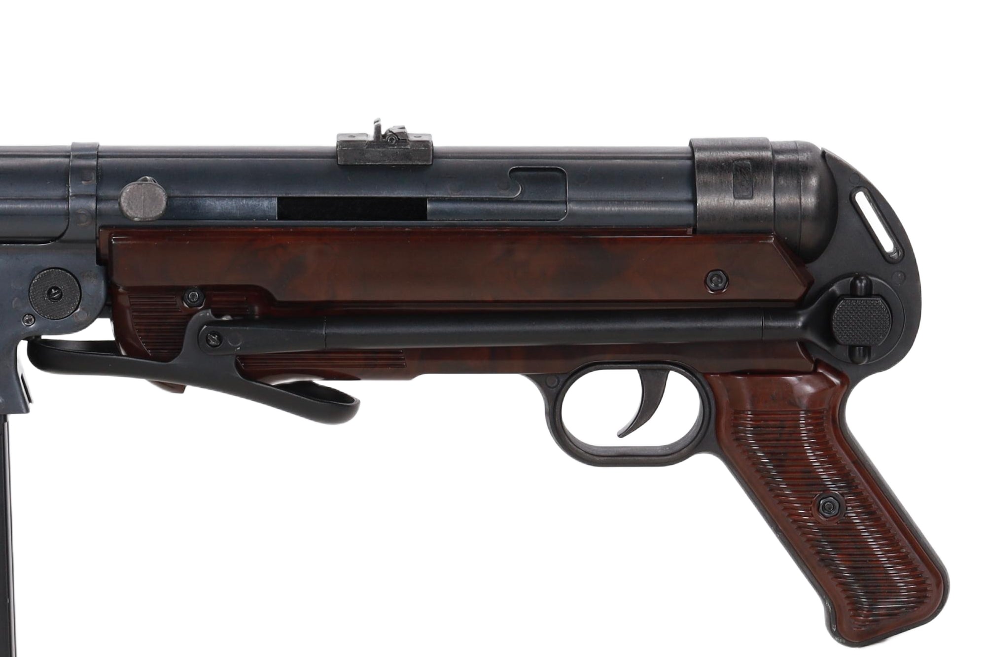 Specna Arms MP40 RETRO AEG Maschinenpistole inkl. GATE X-ASR – Braun ( 0,5 Joule)