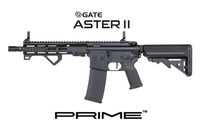 Specna Arms SA-P23 PRIME™ BLDC™ Aster II ETU Karabiner – Schwarz (unter 0,5 Joule)