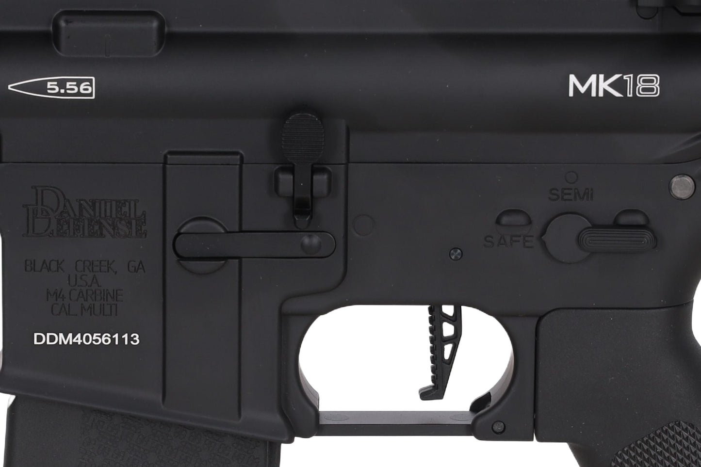 Specna Arms Daniel Defense® MK18 SA-P19 Prime™ BLDC™ Aster II ETU Karabiner – Schwarz (0,5 Joule)