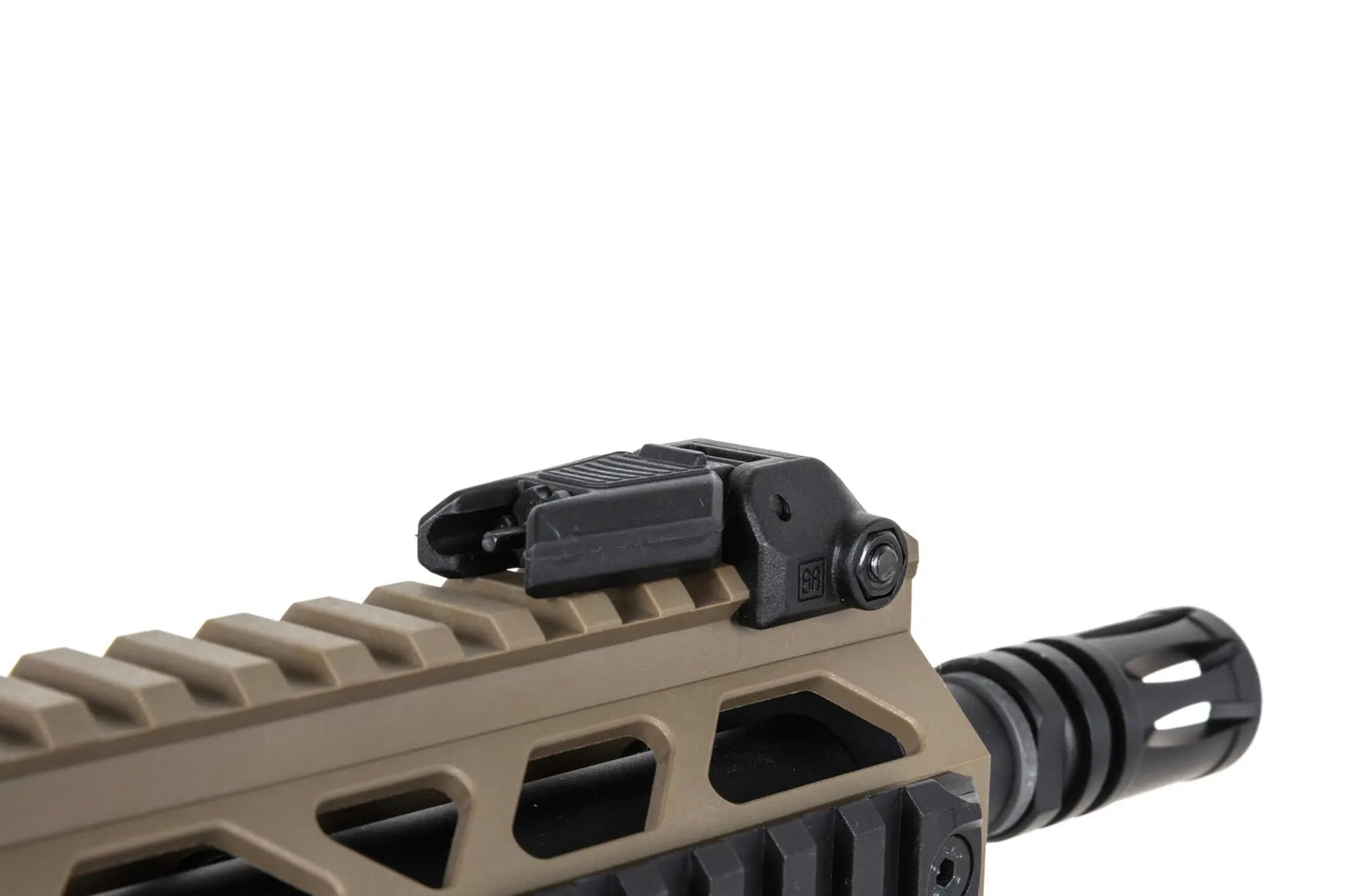 Specna Arms SA-F09 FLEX™ Gen.2 BLDC™ HAL ETU™ ASG Karabiner – Half-Tan (unter 0,5 Joule)