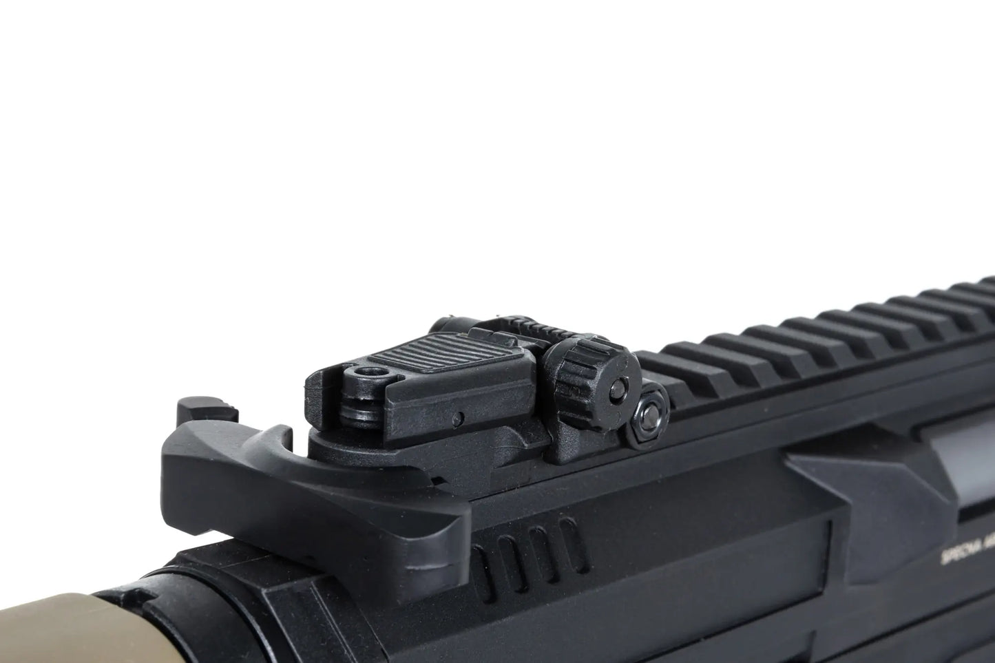 Specna Arms M4/AR15 SA-FX01 FLEX™ Gen.2 HAL ETU™ AEG-Sturmgewehr 9" – Halbbraun / Half-Tan (unter 0,5 Joule)