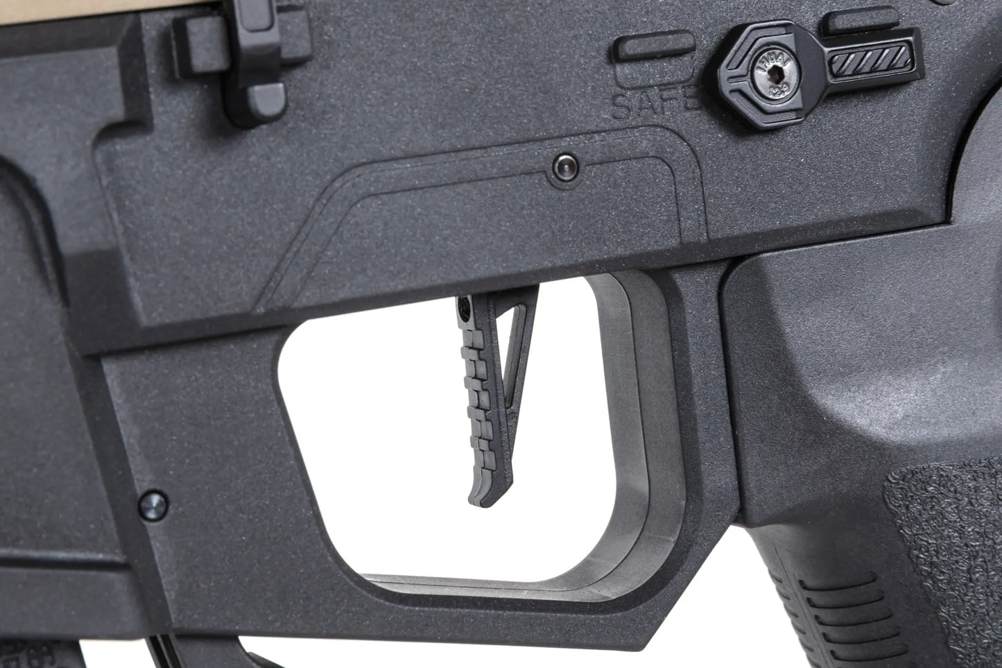 Specna Arms SA-FX01 FLEX™ Gen.2 BLDC™ HAL ETU™ ASG Karabiner – Halbbraun / Half-Tan (unter 0,5 Joule)