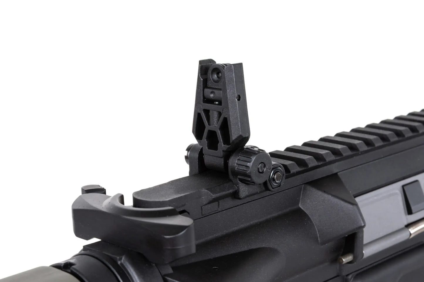 Specna Arms SA-C20-L CORE™ Gen. 2 HAL™ ETU ASG Karabiner mit Light Ops Schaft – Olive / OD Green (unter 0,5 Joule)