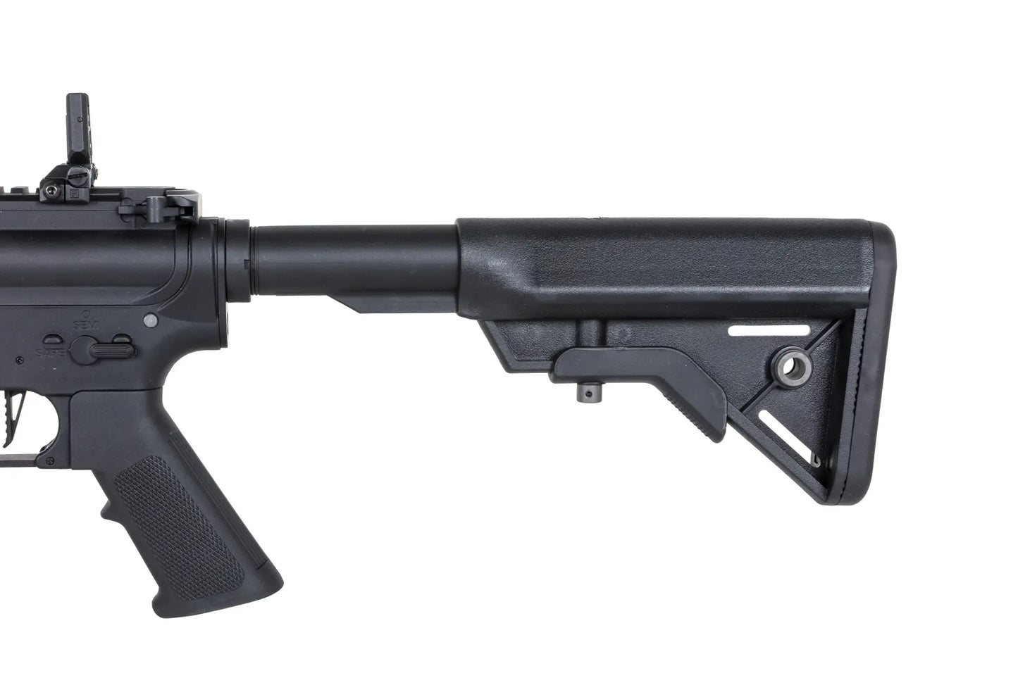 Specna Arms SA-F08 FLEX™ Gen.2 BLDC™ HAL ETU™ ASG Karabiner – Schwarz (unter 0,5 Joule)