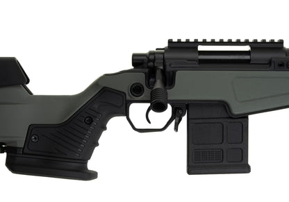 Action Army AAC T10 Short Bolt Action Sniper Rifle Green