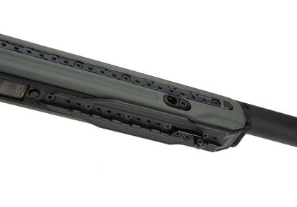 Action Army AAC T10 Short Bolt Action Sniper Rifle Green