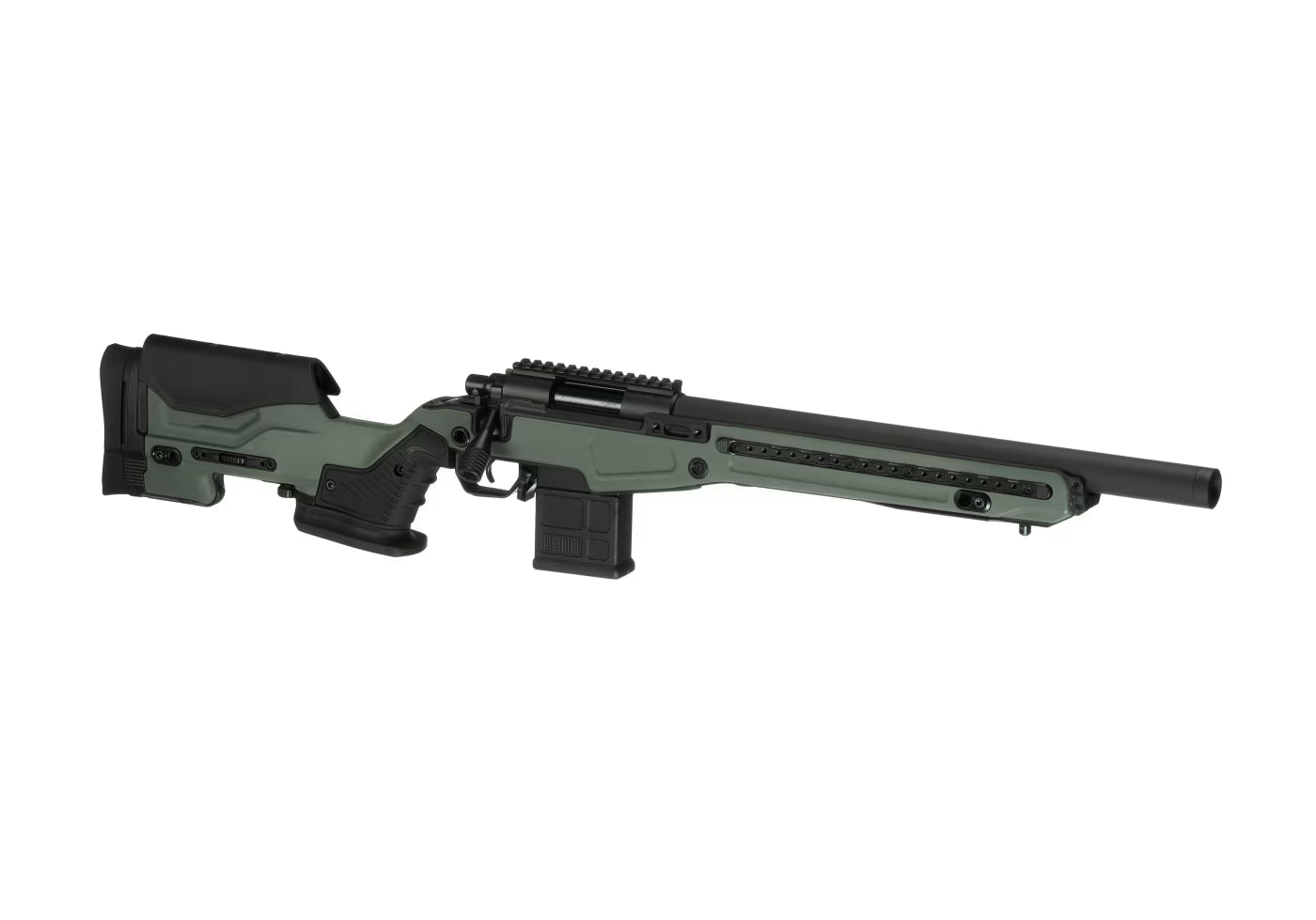 Action Army AAC T10 Short Bolt Action Sniper Rifle Green