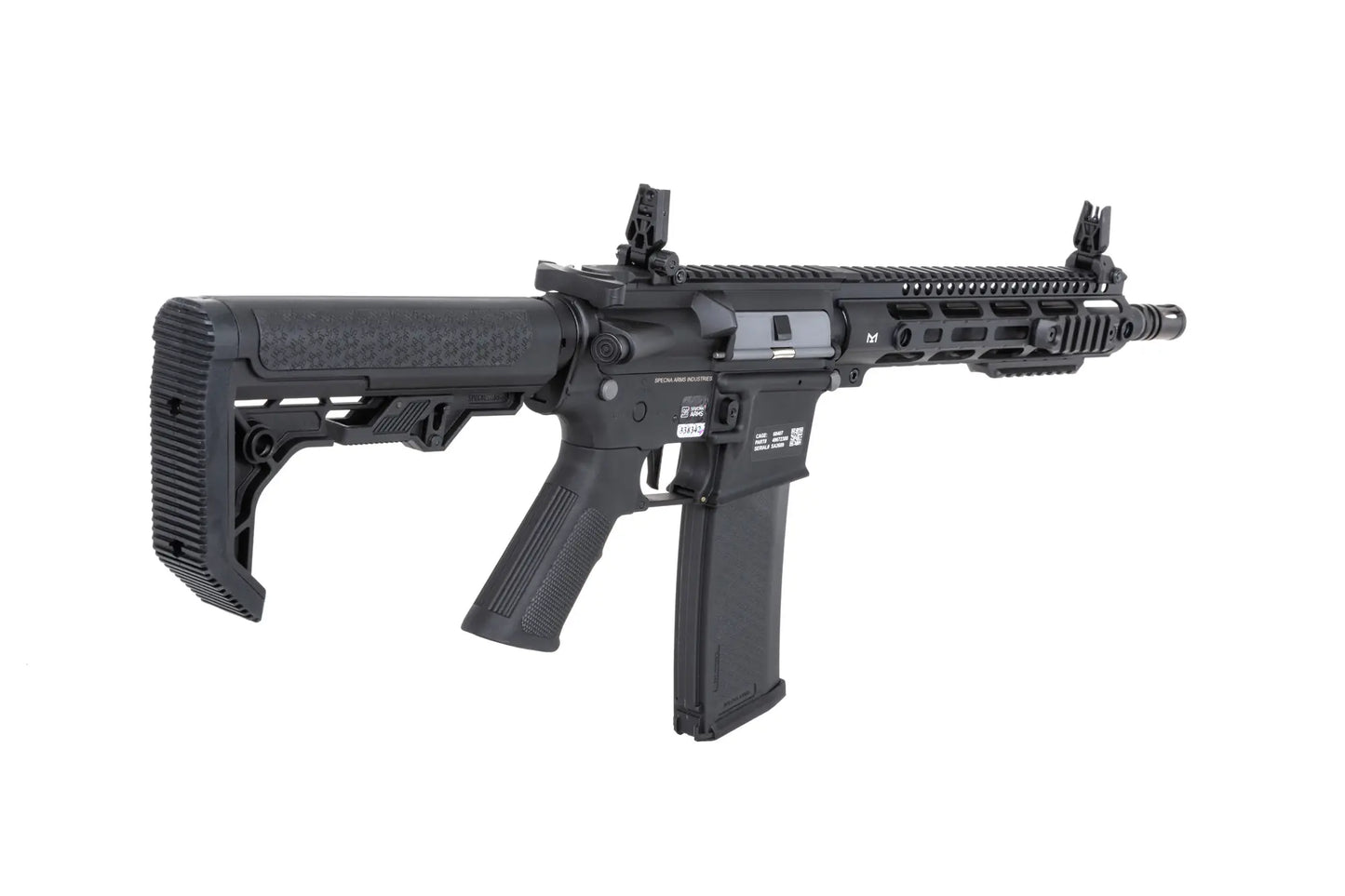 Specna Arms SA-C20-L CORE™ Gen. 2 HAL™ ETU Light Ops Schaft ASG Karabiner – Schwarz (unter 0,5 Joule)