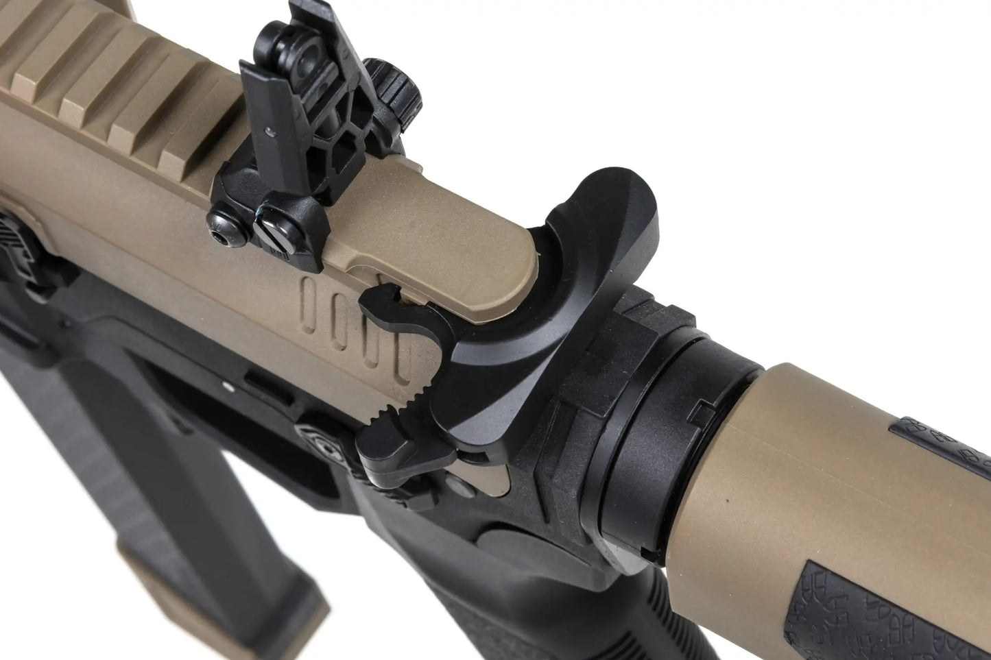 Specna Arms SA-FX01 FLEX™ Gen.2 BLDC™ HAL ETU™ ASG Karabiner – Halbbraun / Half-Tan (unter 0,5 Joule)
