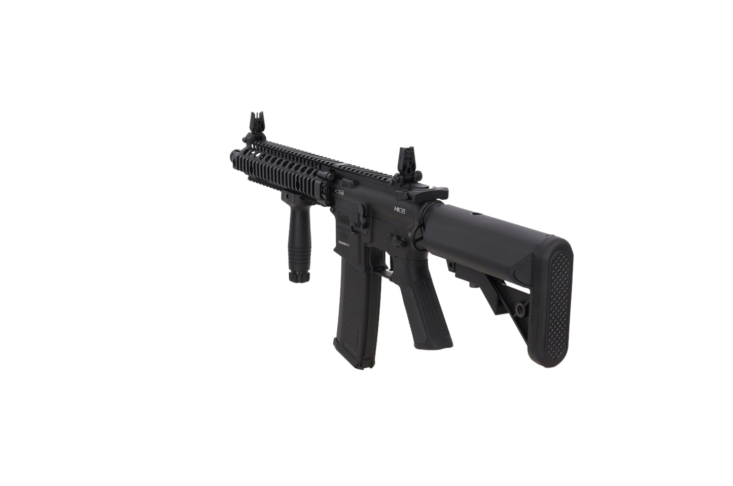 Specna Arms Daniel Defense® MK18 SA-P19 Prime™ BLDC™ Aster II ETU Karabiner – Schwarz (0,5 Joule)