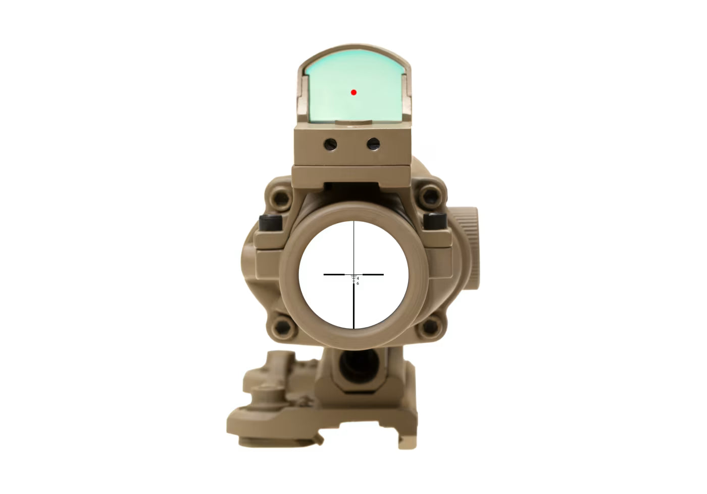 Aim-O 4x32 QD Combo Combat Scope Desert