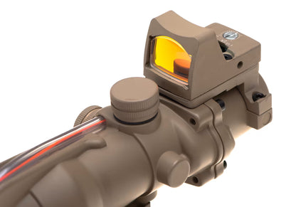 Aim-O 4x32C Combo Combat Scope Fiber Desert