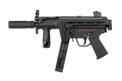 airsoft BOLT Airsoft SWAT K (B.R.S.S) submachine gun with dummy sound suppressor 0,5 Joule