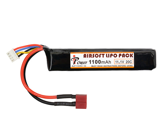 IPOWER 11.1v 1100mah 20C lipo battery (dean)