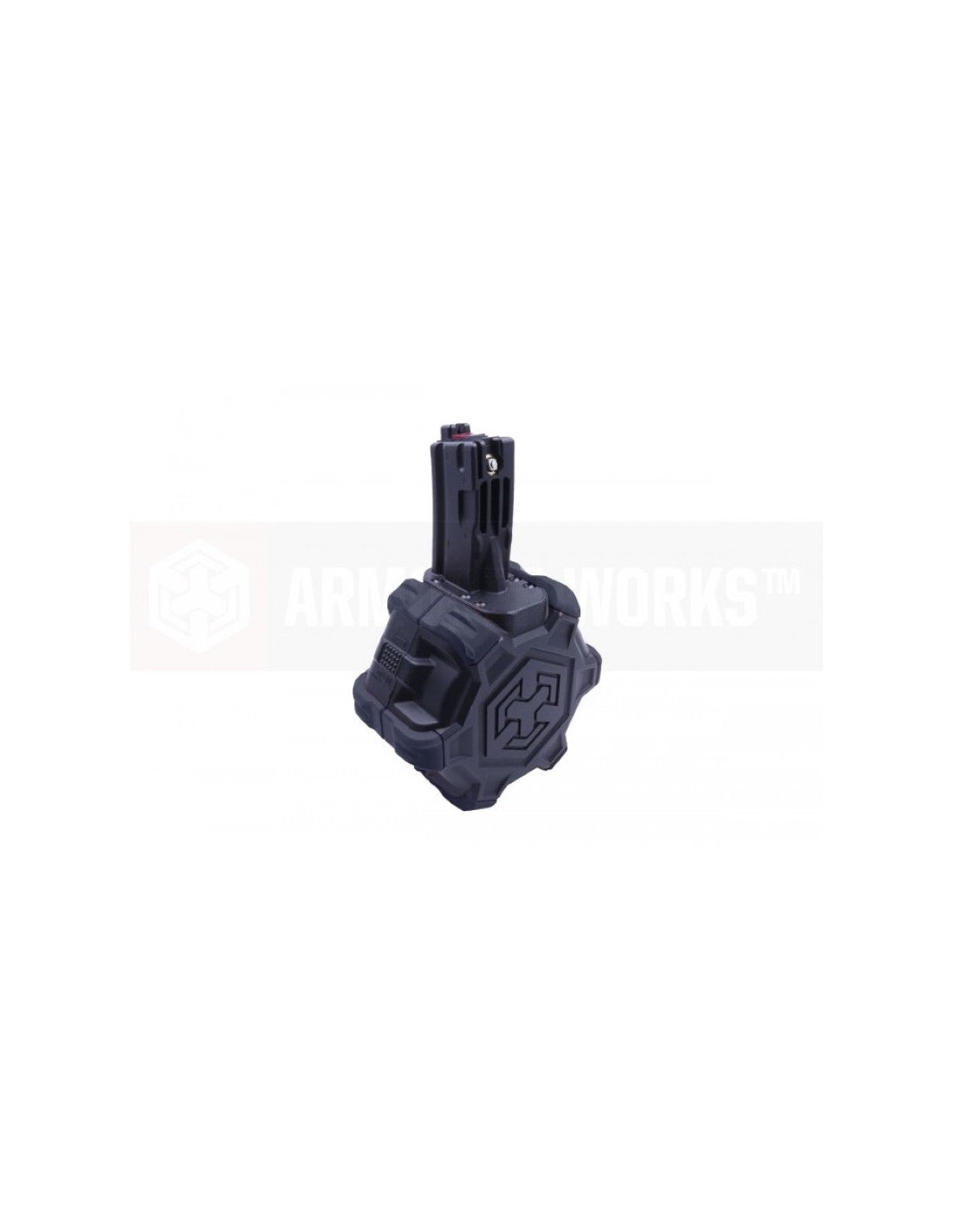 AW Custom Drum Mag 350rds Gas Magazine for MP5 Apache – Black