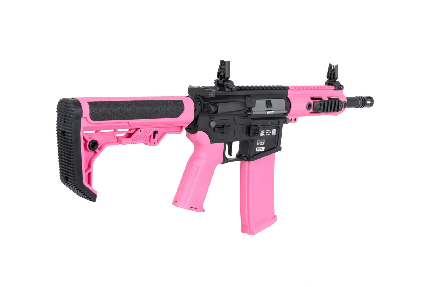 Specna Arms SA-F04-RL FLEX™ Gen.2 BLDC™ HAL ETU™ Light Ops / New Receiver ASG Karabiner – Pink (unter 0,5 Joule)