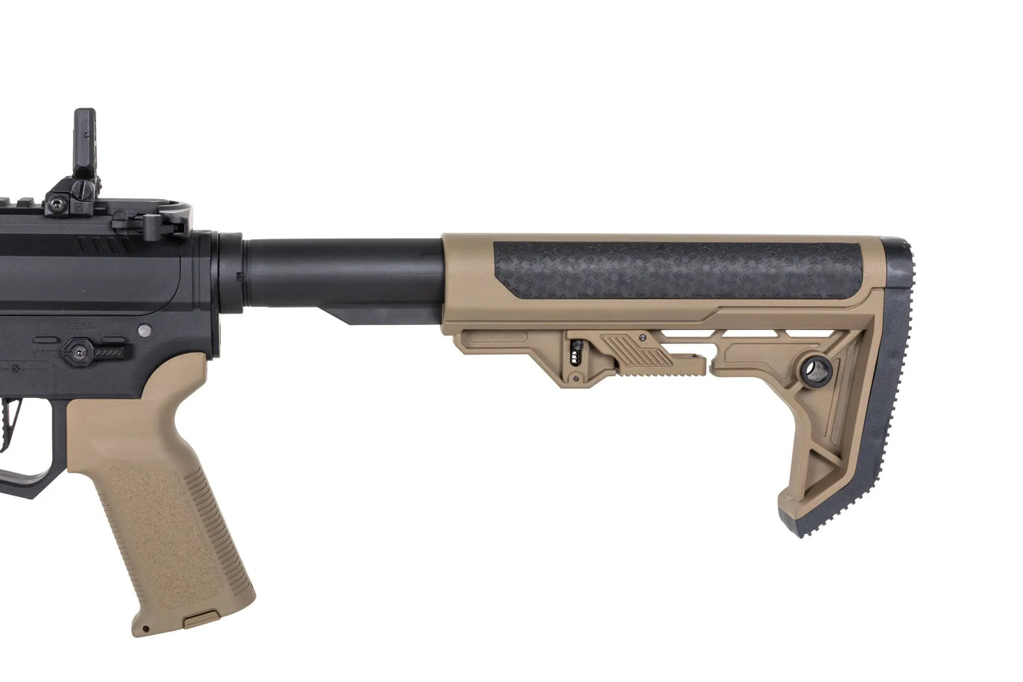 Specna Arms SA-CX02 CORE™ Gen. 2 HAL™ ETU ASG Karabiner – Halbbraun / Half-Tan (unter 0,5 Joule)