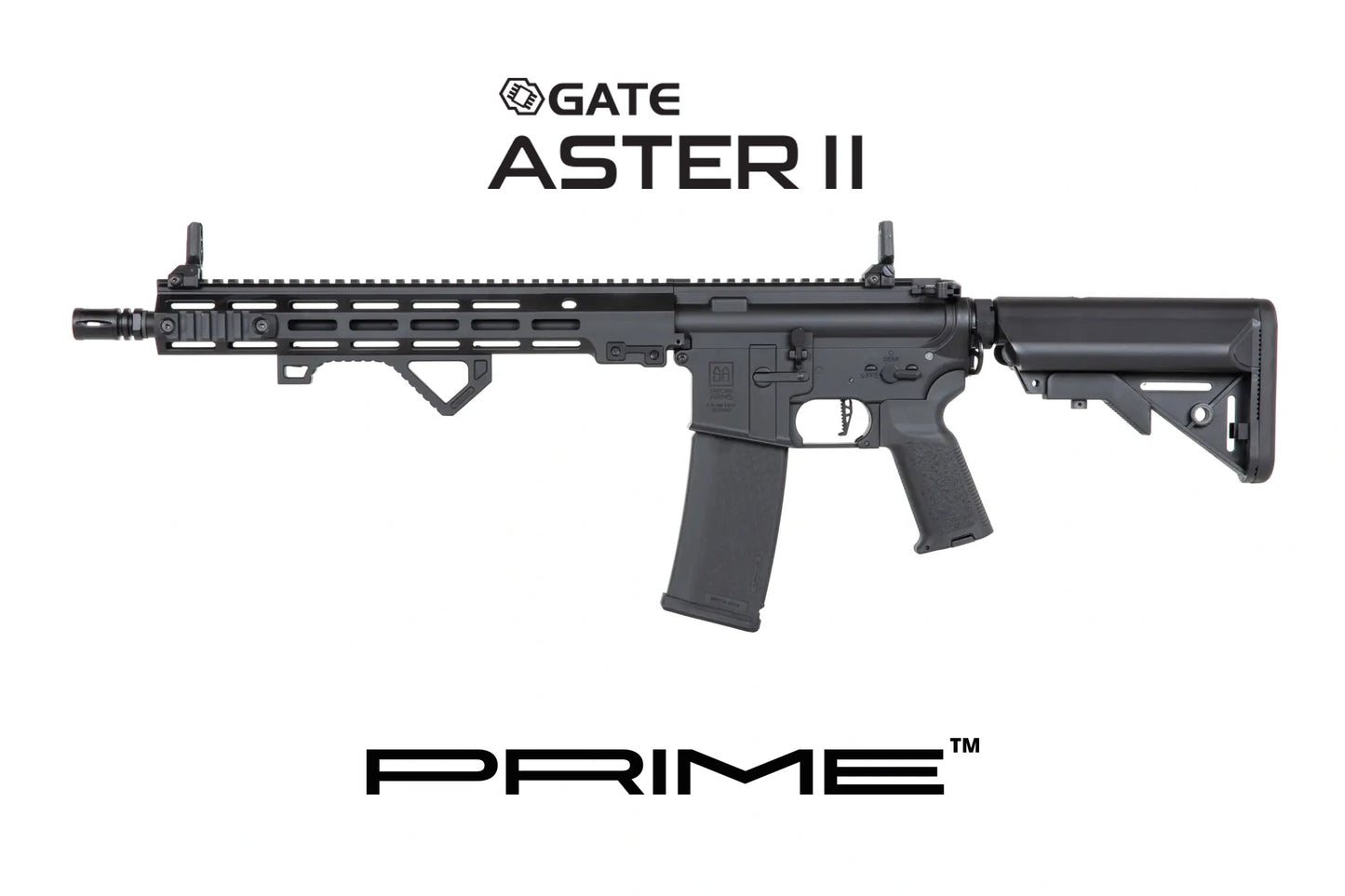 Specna Arms Rock River Arms SA-P22 PRIME™ BLDC™ Aster II ETU Karabiner – Schwarz (0,5 Joule)
