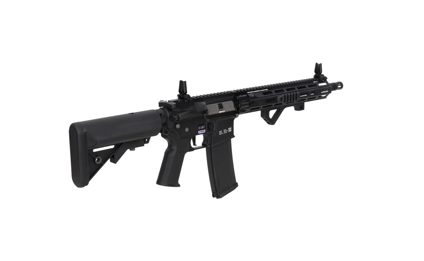 Specna Arms Daniel Defense® RIS III 12.5'' SA-P28 Prime™ BLDC™ Aster II ETU Karabiner – Schwarz (0,5 Joule)