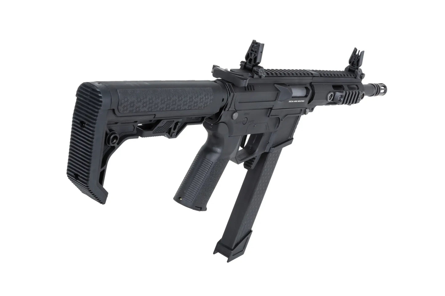 Specna Arms M4/AR15 SA-FX01 FLEX™ Gen.2 HAL ETU™ AEG-Sturmgewehr 9" – Schwarz (unter 0,5 Joule)