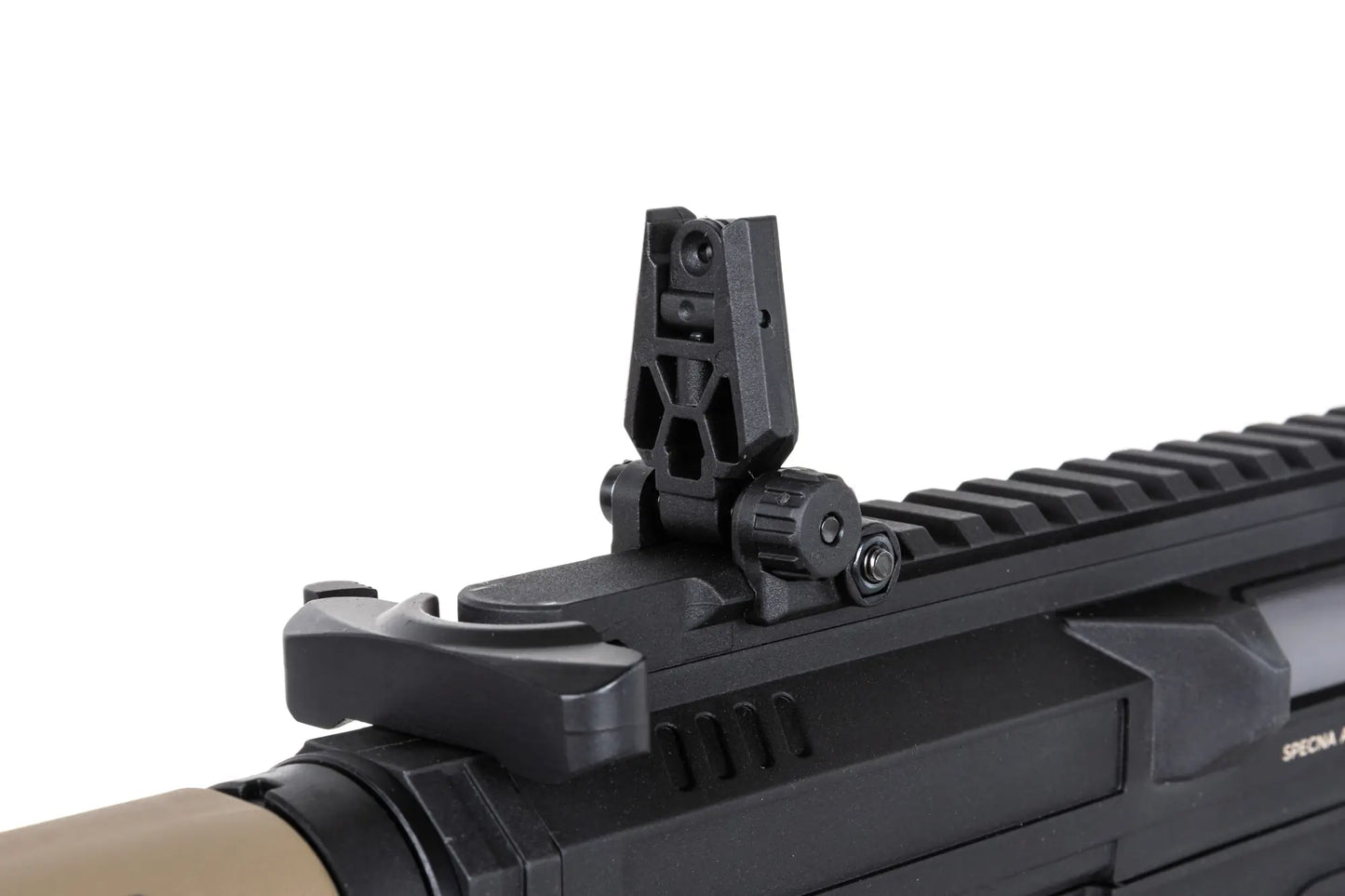 Specna Arms SA-CX02 CORE™ Gen. 2 HAL™ ETU ASG Karabiner – Halbbraun / Half-Tan (unter 0,5 Joule)