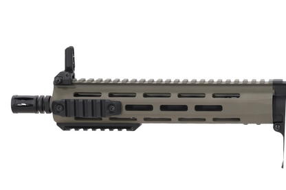 Specna Arms SA-F03 FLEX™ Gen.2 Light Ops Schaft HAL ETU™ ASG Karabiner – Olive (unter 0,5 Joule)