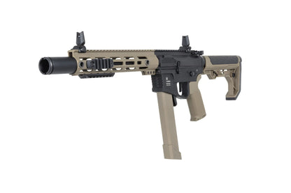 Specna Arms SA-FX02 FLEX™ Gen.2 HAL ETU™ ASG Karabiner – Halbbraun / Half-Tan (unter 0,5 Joule)