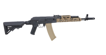 Specna Arms KPYK AK SA-PJ15 PRIME™ BLDC™ Aster II ETU Sturmgewehr – Halbbraun / Tan (unter 0,5 Joule)