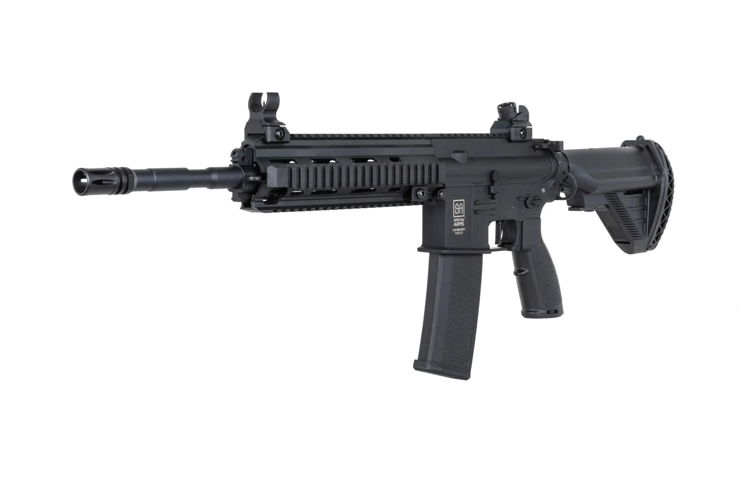 Specna Arms SA-FH07 FLEX™ Gen.2 BLDC™ HAL ETU™ ASG Karabiner – Schwarz (unter 0,5 Joule)