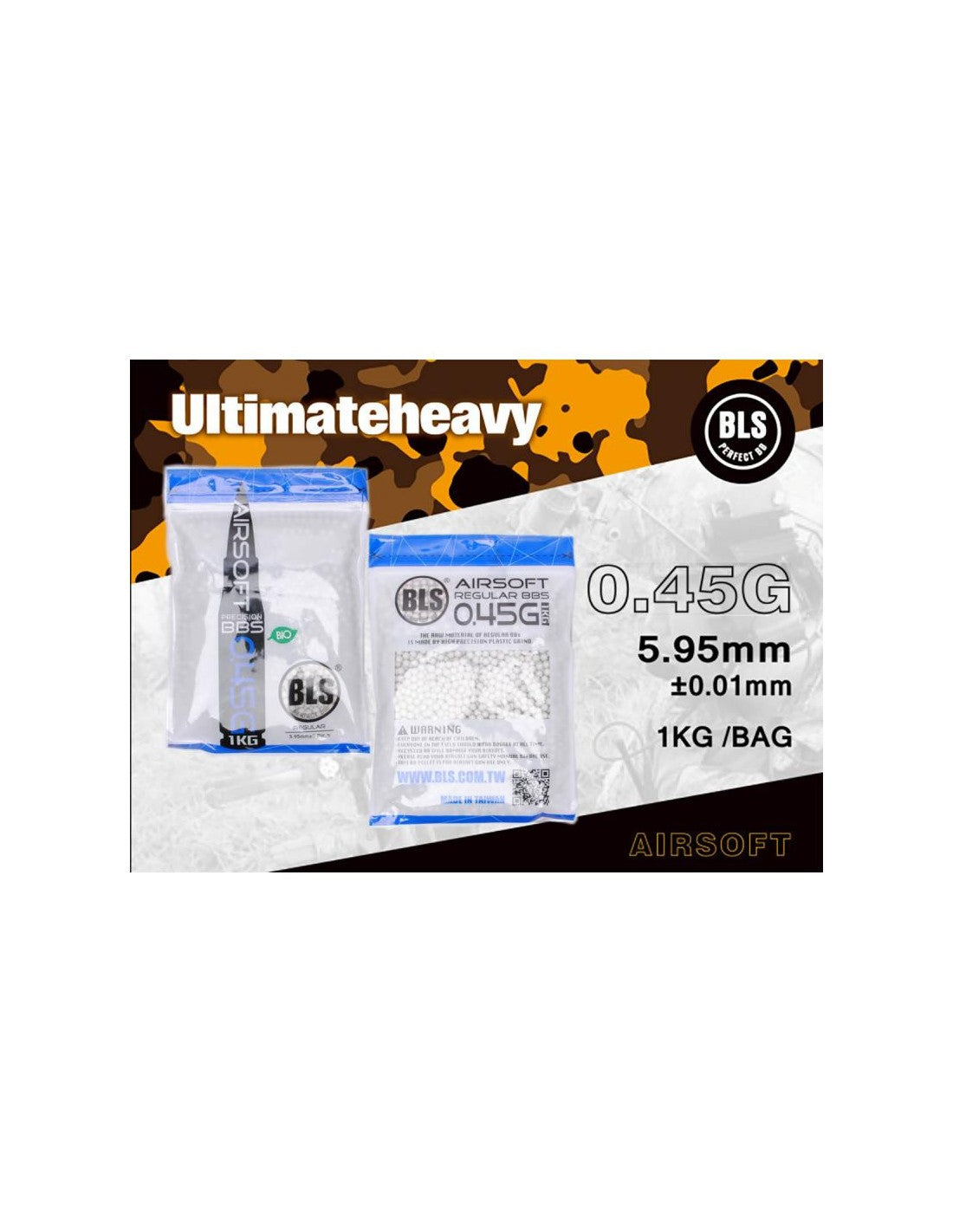 BLS 0.45g BIO BBS bag of 1kg