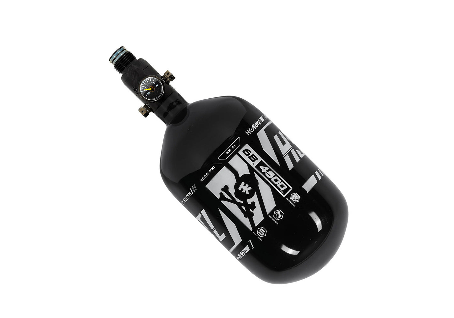 HK Army HSTL AIR System 1,1 Liter / 300 Bar inkl. Standard HP Preset Regulator – Black (68ci/4500PSI)